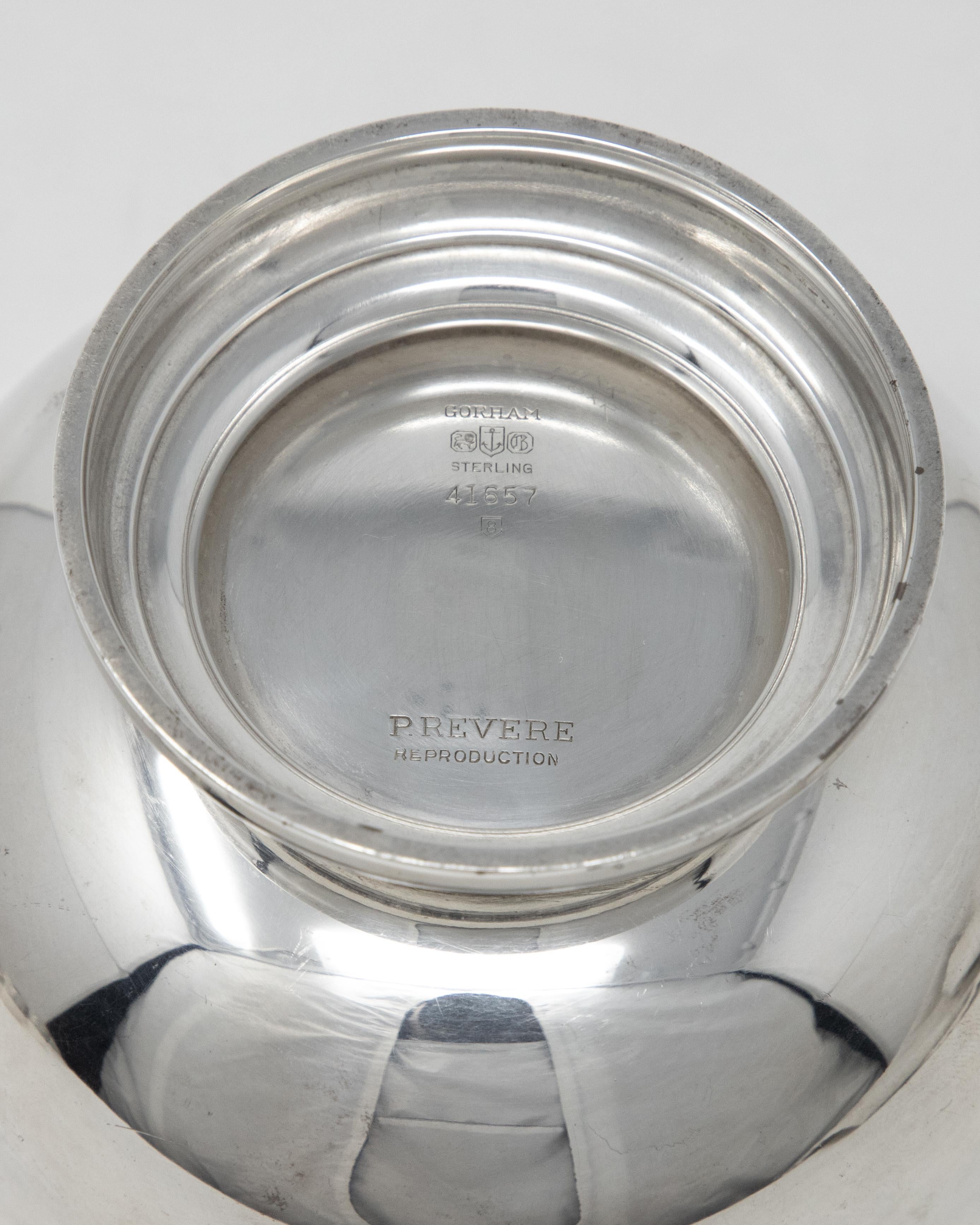 Forged Gorham Sterling Silver Bowl