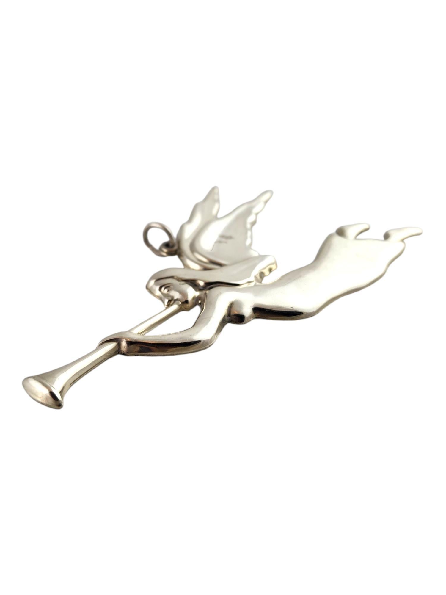 Gorham Sterling Silber Weihnachten Rentiere 1973 & Engel 1974 Ornamente #18829 im Angebot 1