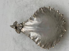 Gorham Sterling Silver Dish from 1882 in Leaf Form