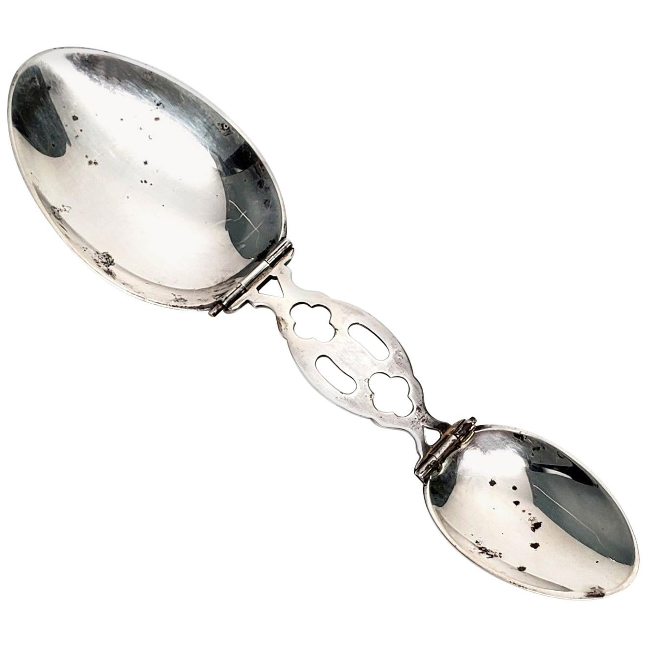 Gorham Sterling Silver Folding Medicine Spoon, No Monogram