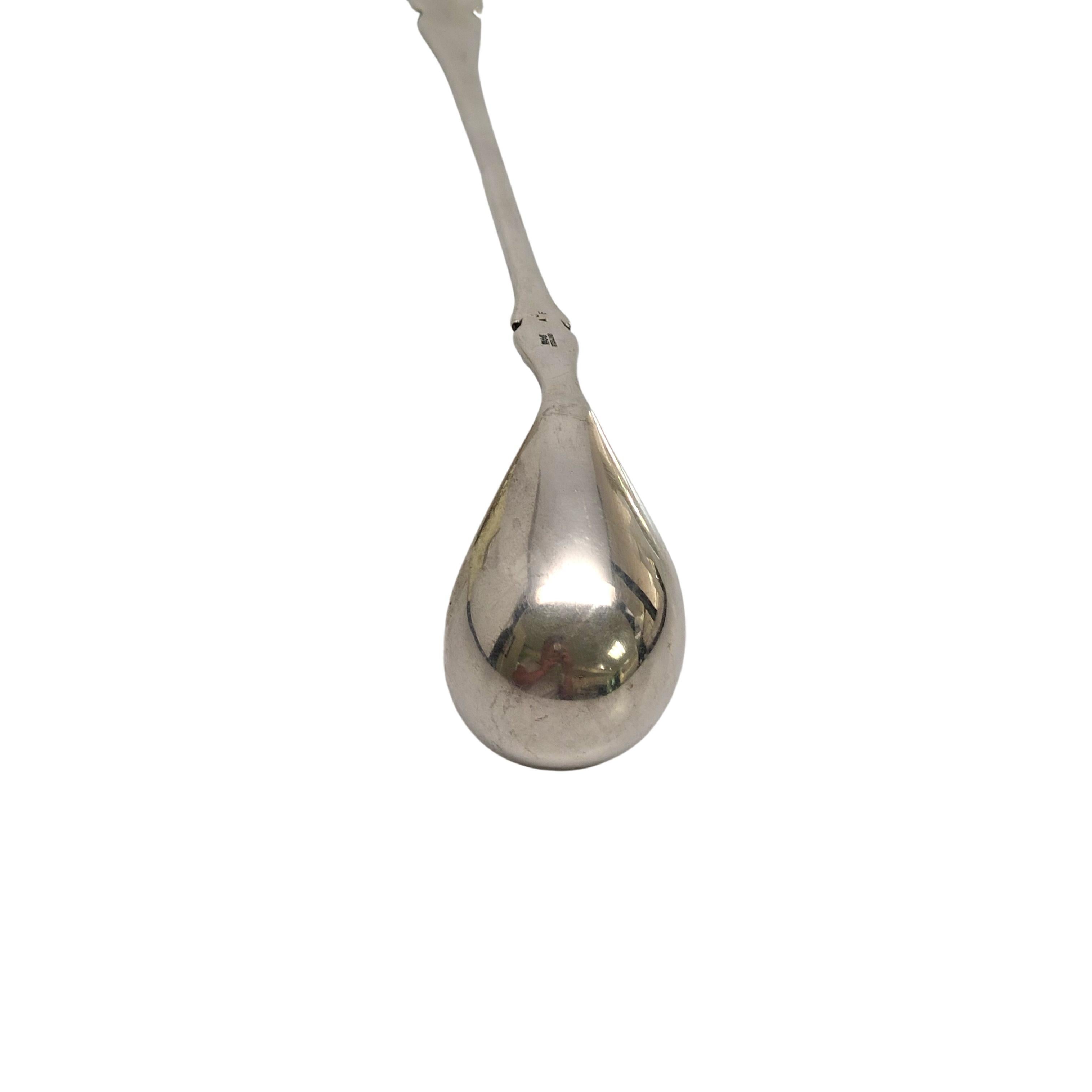 Gorham Sterling Silver Gold Wash Bowl Grapevine Claret Ladle with Monogram For Sale 2