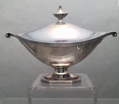 Gorham Sterling Silver Gravy Sauce Boat Tureen in Georgian Style
