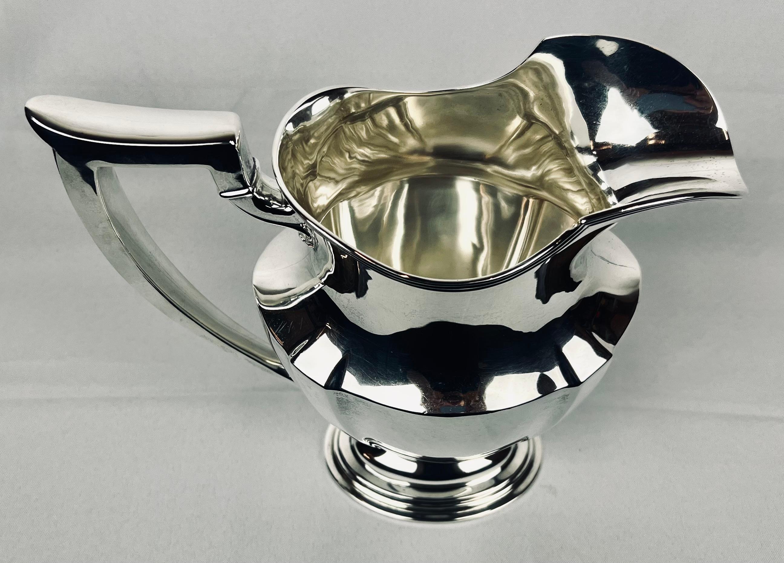 Mid-20th Century Gorham Sterling Silver Plymouth Pitcher