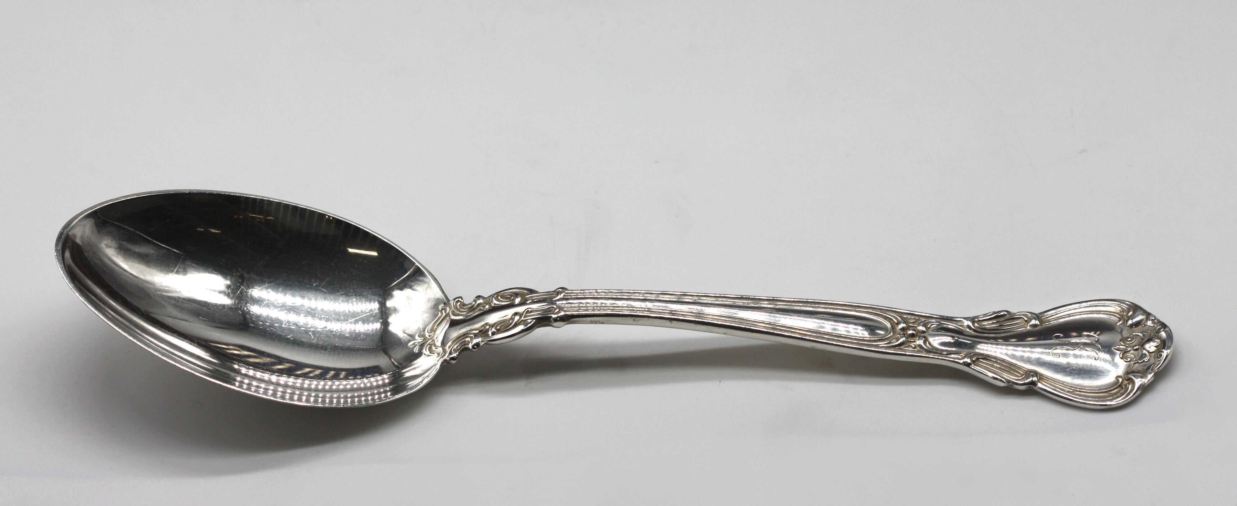 XIX secolo Servizio di posate in argento sterling Gorham da sessantadue pezzi in vendita