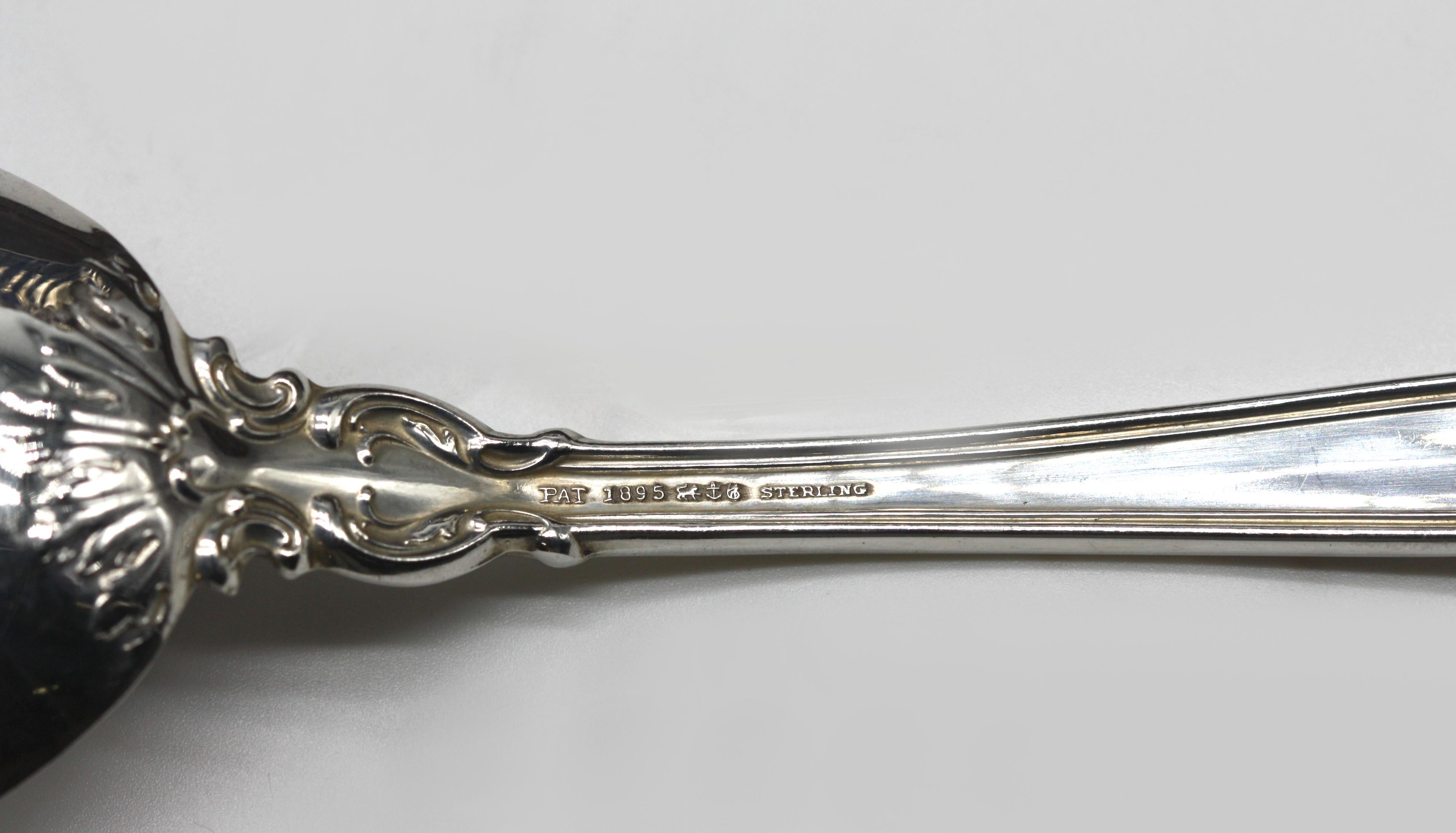 Servizio di posate in argento sterling Gorham da sessantadue pezzi in vendita 4
