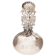 Gorham Sterling Silver Tea Caddy Spoon #450 with Monogram