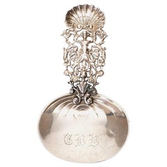 Gorham Sterling Silver Tea Caddy Spoon #450 with Monogram