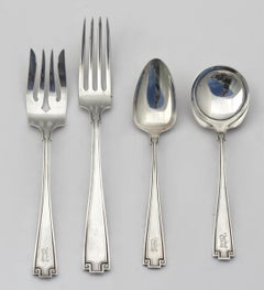 Gorham Sterling Silver Thirty-Six Piece Part Flatware Service
