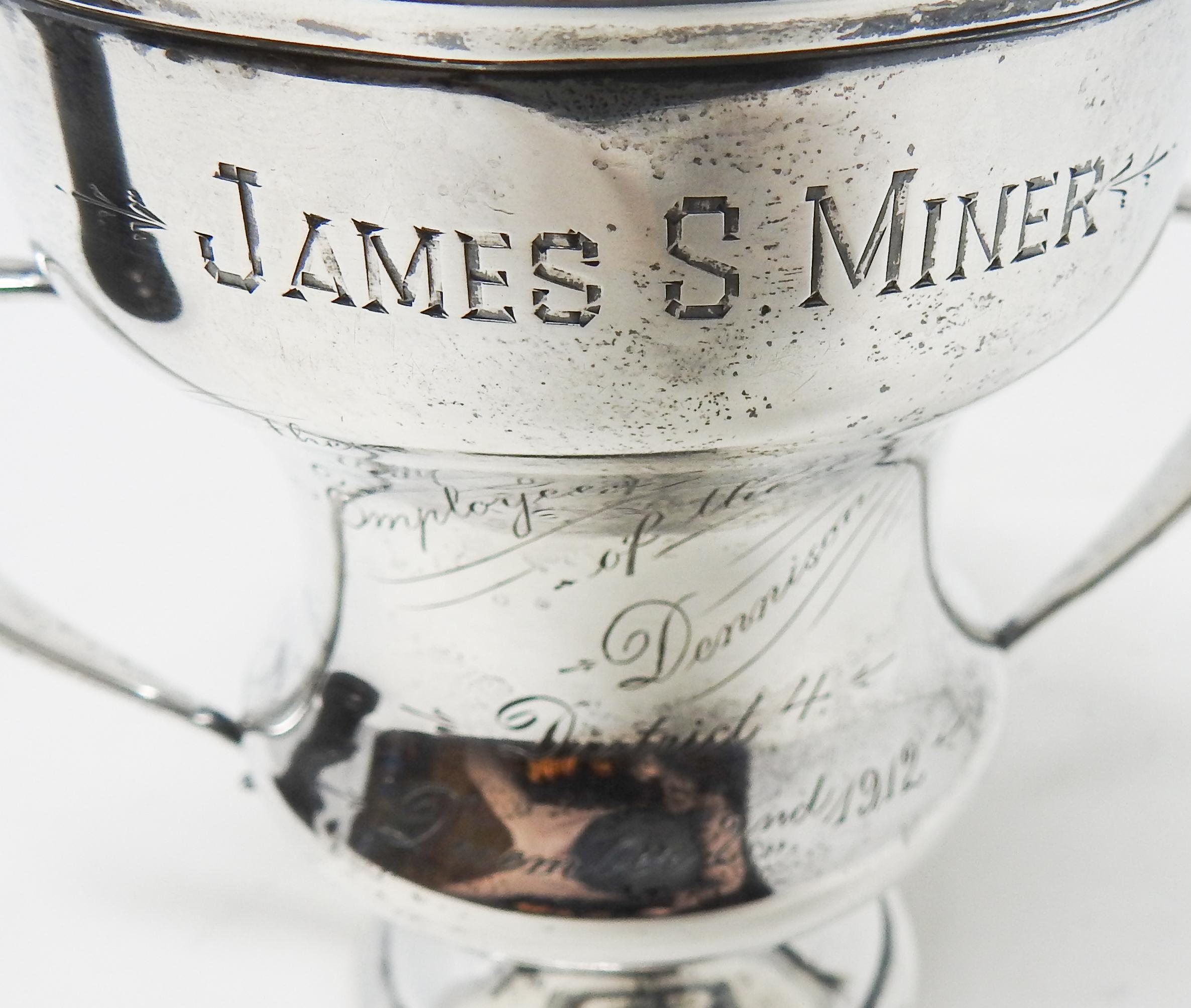 Gorham Sterling Silver Trophy For Sale 3