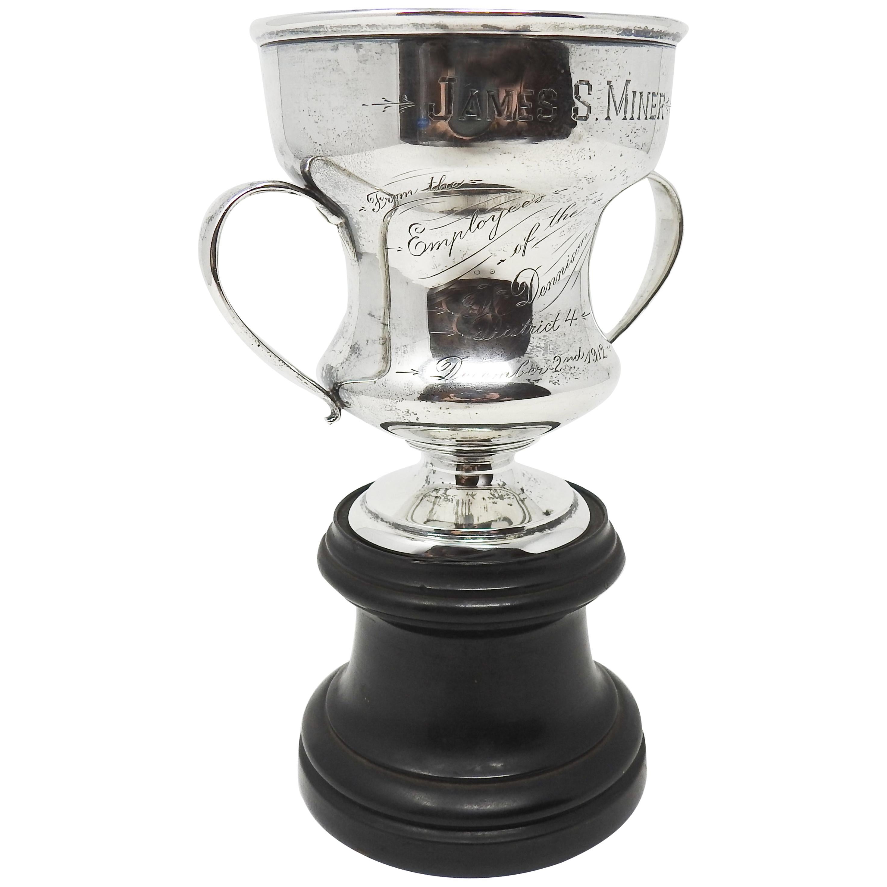 Gorham Sterling Silver Trophy For Sale