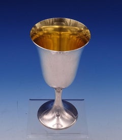 Gorham Sterling Silver Water Goblet with Gold Washed Interior #272