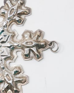 Gorham Sterling Snowflake, 1976