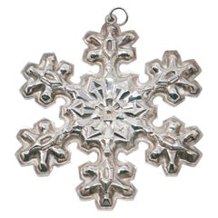 Gorham Sterling Snowflake, 1976