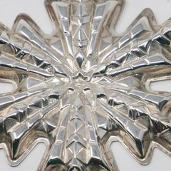 Gorham Sterling Snowflake, 1978