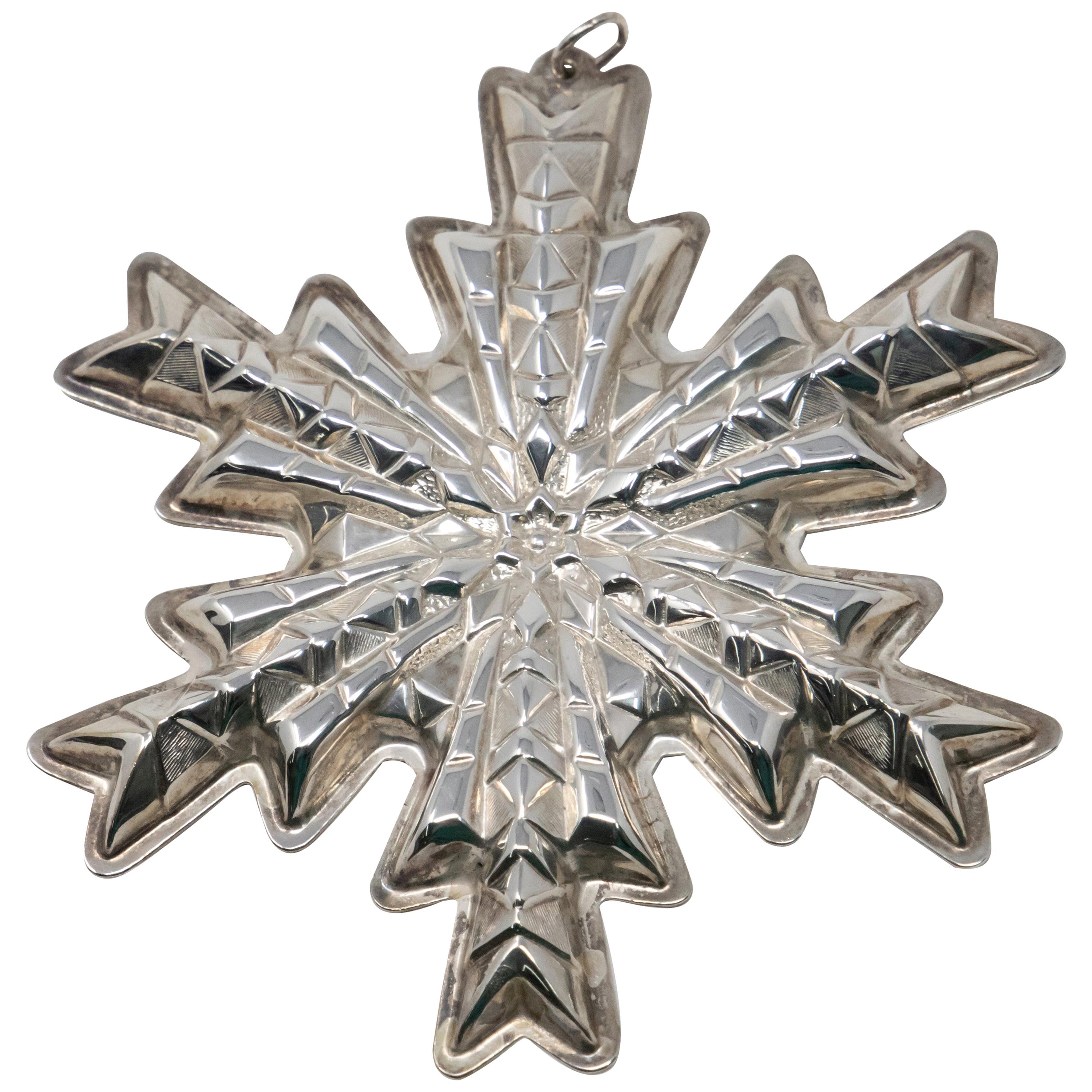 Gorham Sterling Snowflake, 1978 For Sale
