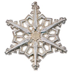 Gorham Sterling Snowflake, 1983