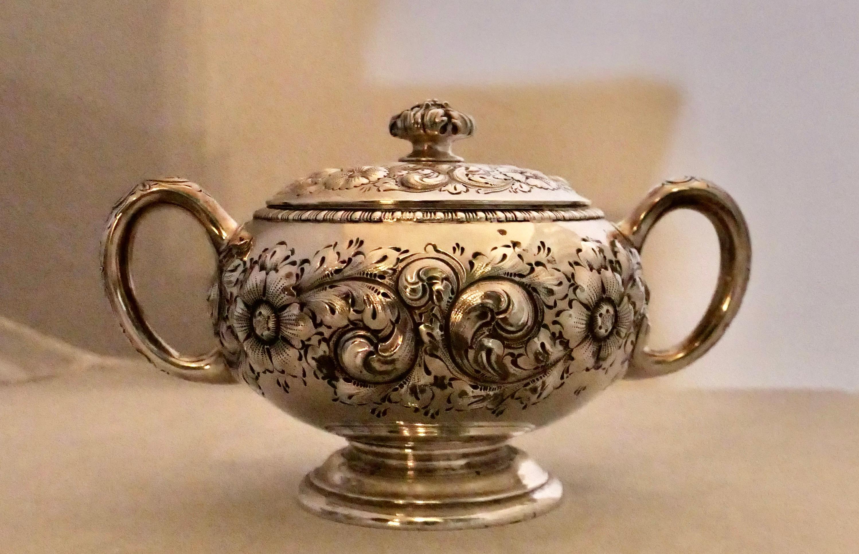 Juego de té Gorham Sterling en venta 9