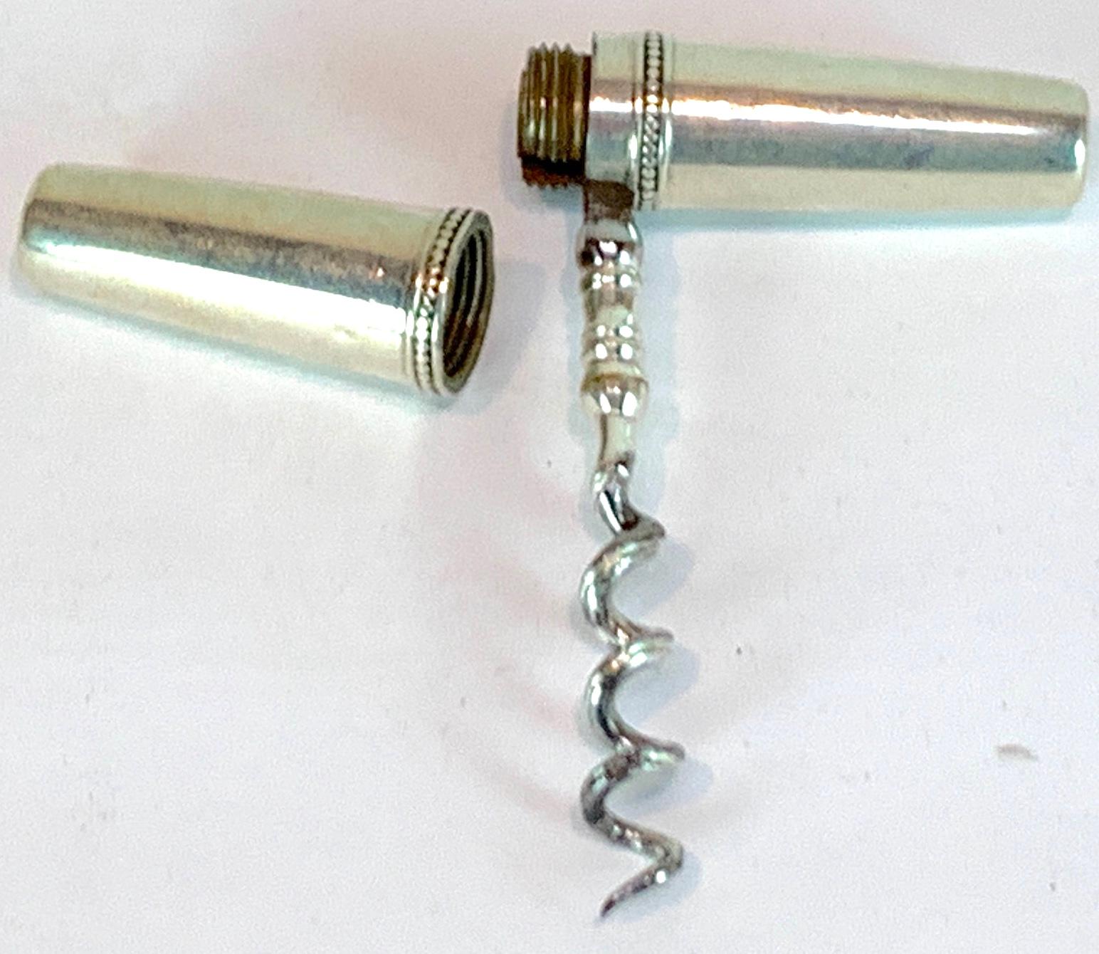 makeshift corkscrew