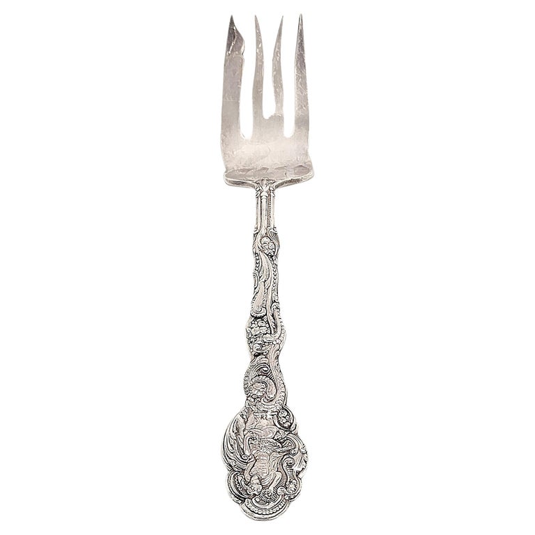 Fourchette à Viande Froide Gorham – Golden Gorham Shell – 18/8 – Japon