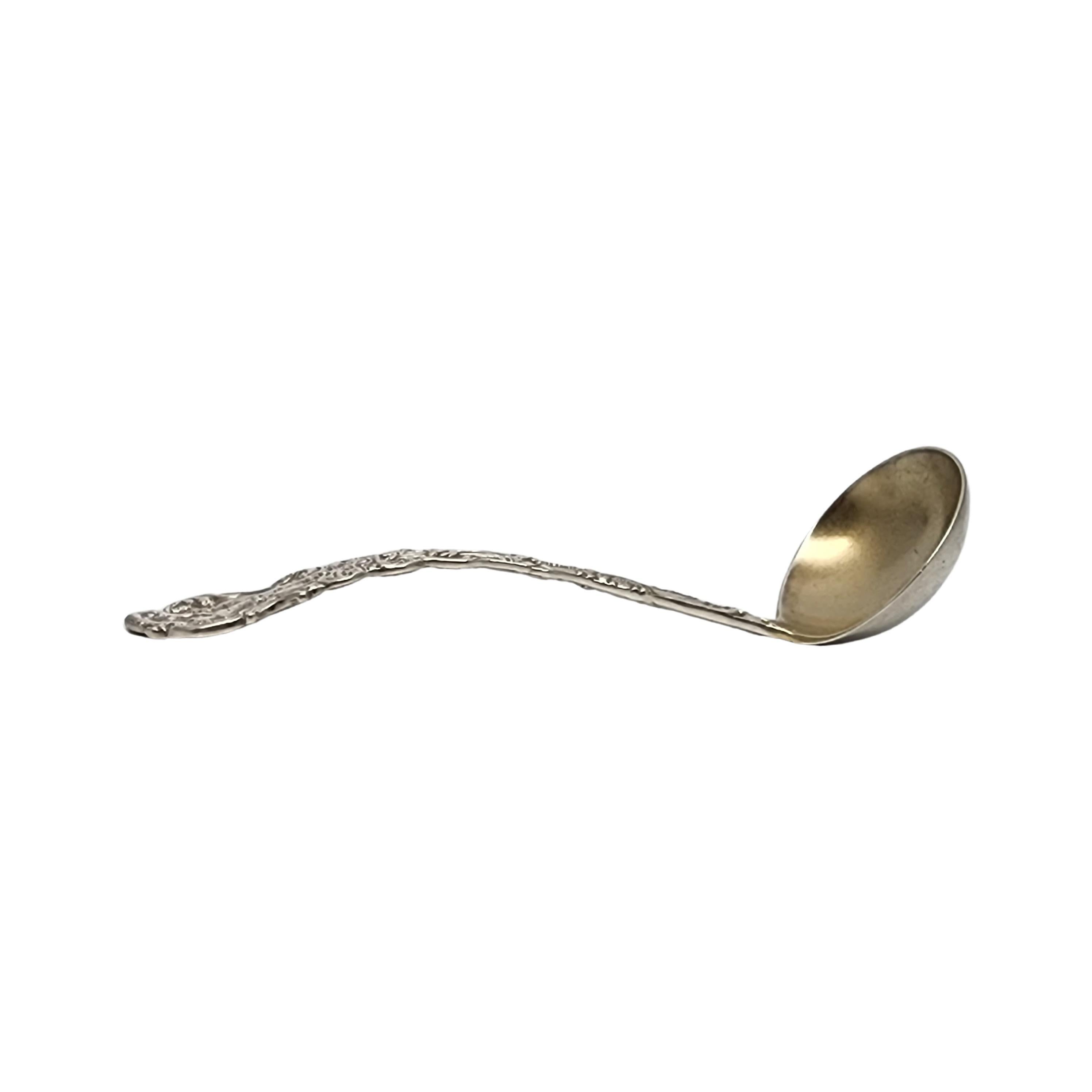 Gorham Versailles Sterling Silver Gold Wash Bowl Cream Ladle #15593 In Good Condition For Sale In Washington Depot, CT