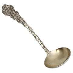 Antique Gorham Versailles Sterling Silver Gold Wash Bowl Cream Ladle #15593