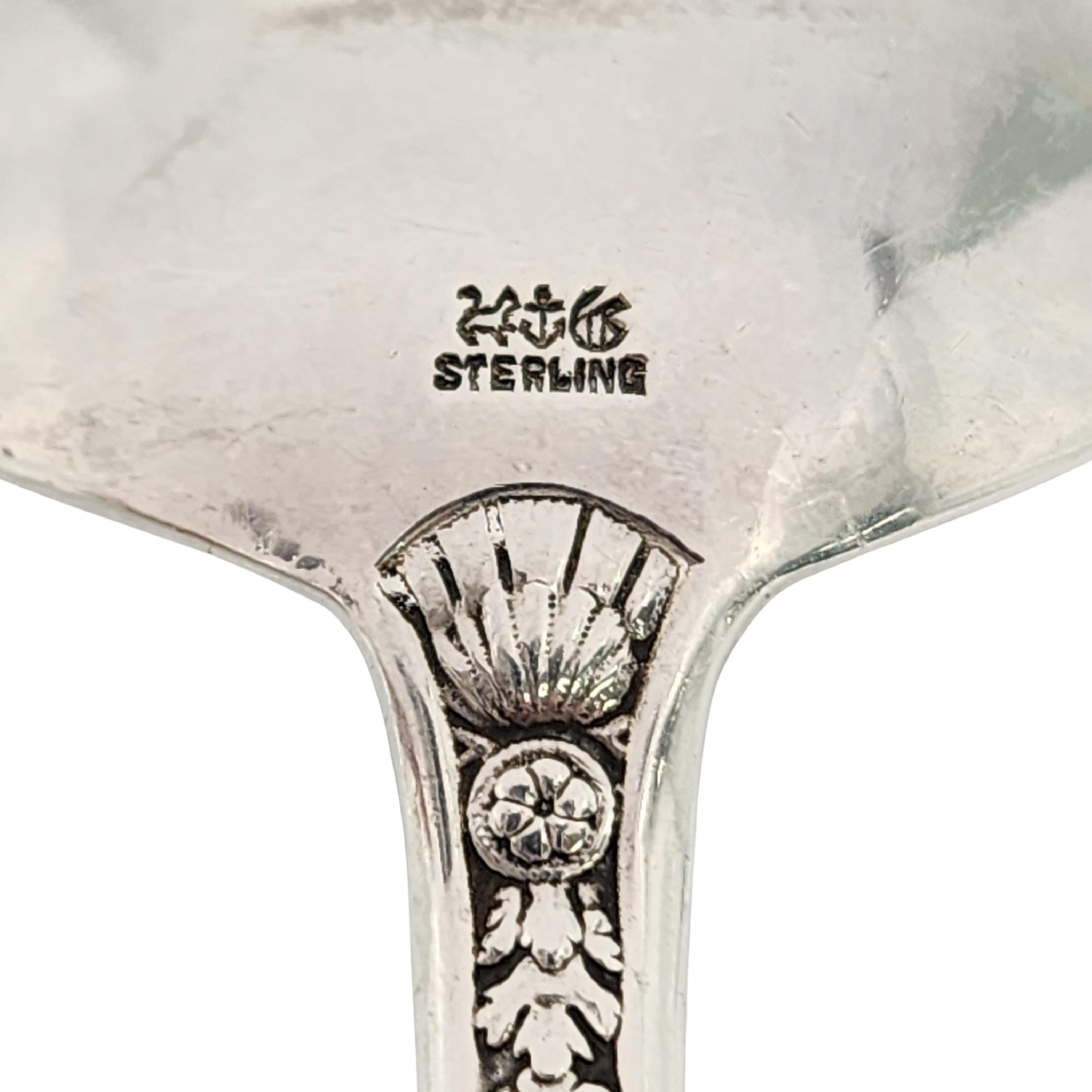 Gorham Versailles Sterling Silver Round Bowl Gumbo Spoon 6 5/8