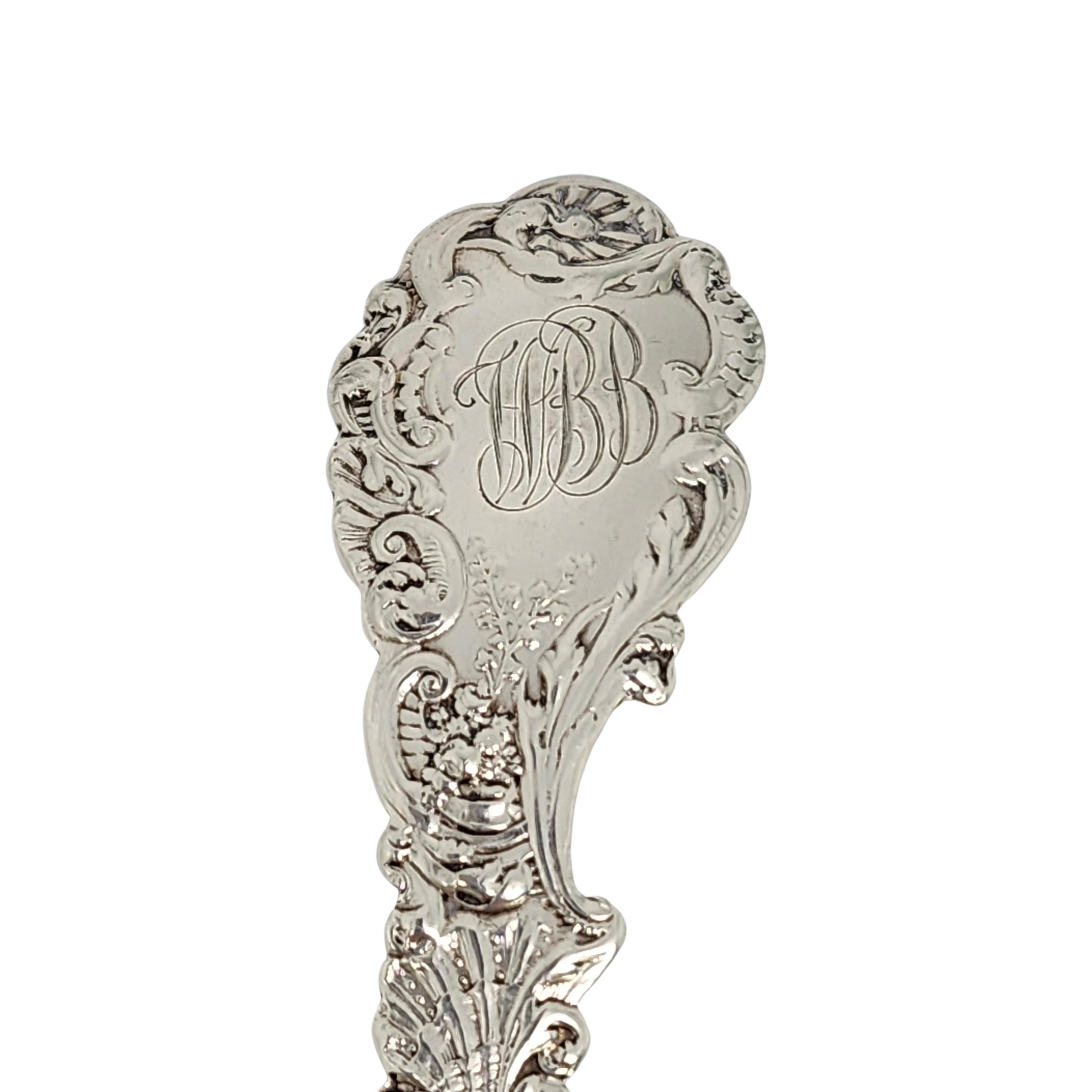 Gorham Versailles Sterling Silver Serving Pierced Tablespoon w/Mono 8 1/2