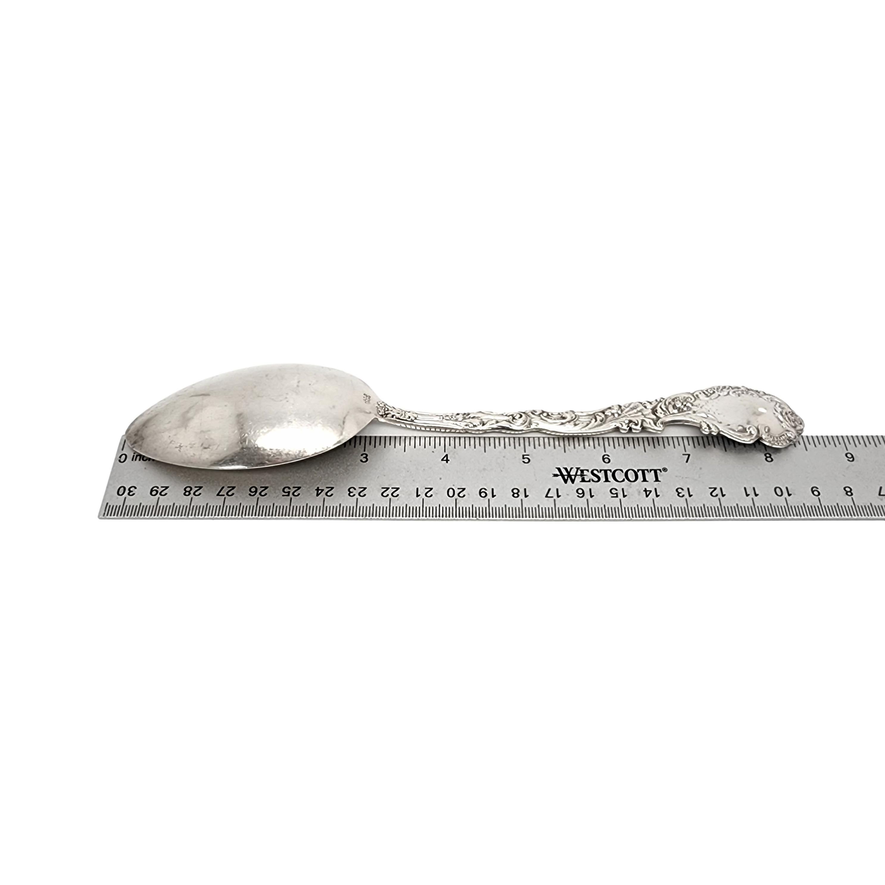 Gorham Versailles Sterling Silver Tablespoon Serving Spoon In Good Condition For Sale In Washington Depot, CT