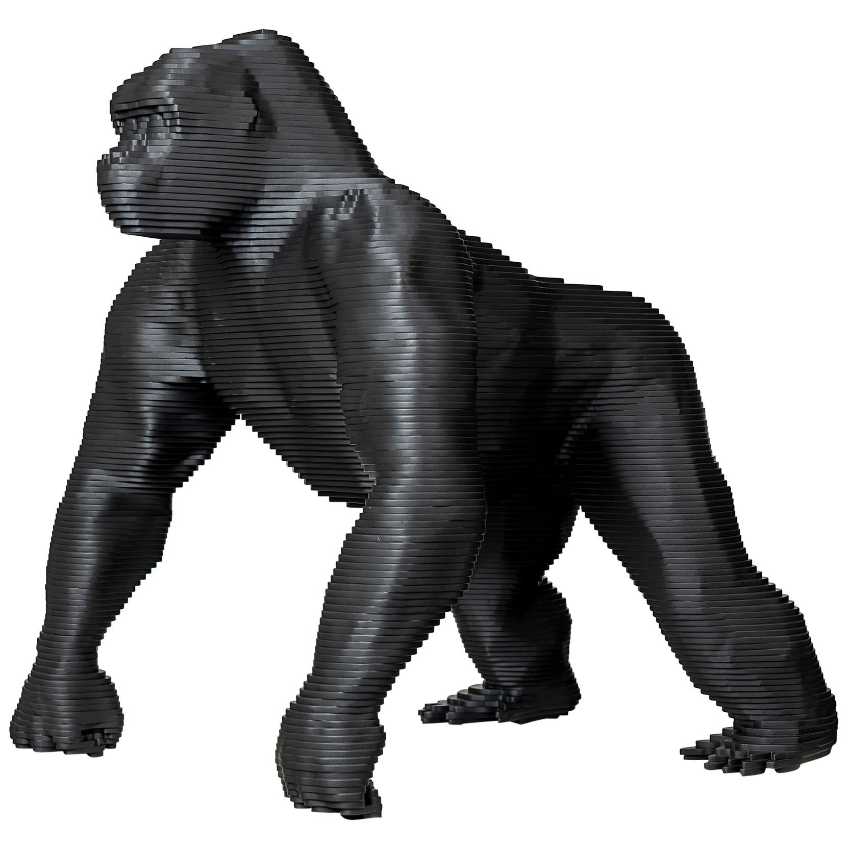 Goril Black Sculpture