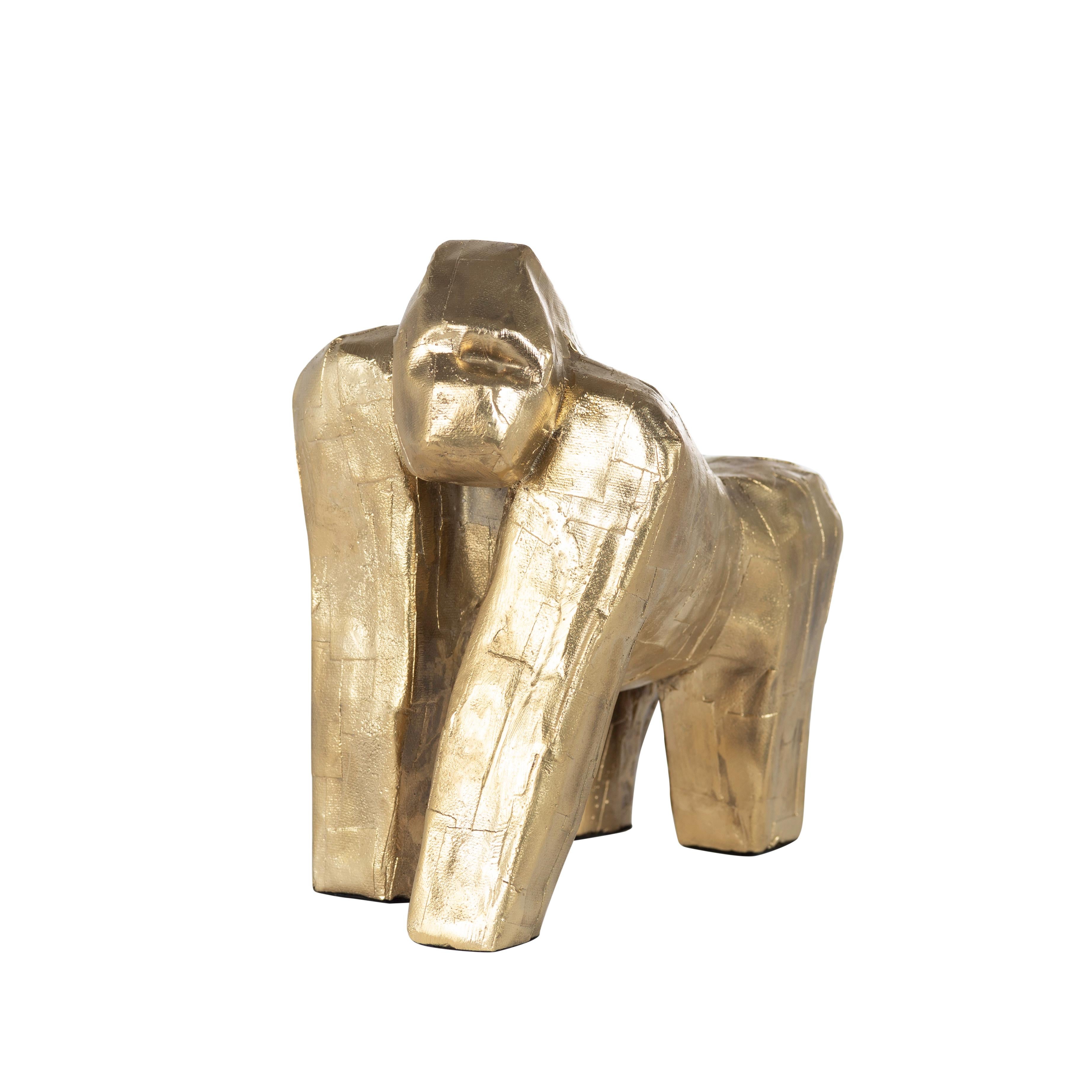 Sculpture de gorille par Pulpo
Dimensions : D20 x L15 x H21 cm
Matériaux : bronze

Un crash, une tour, un troupeau. Quel que soit le nom que l'on donne à ce groupe, il est tout simplement à sa place. Stimulé par des explorations dans la nature et