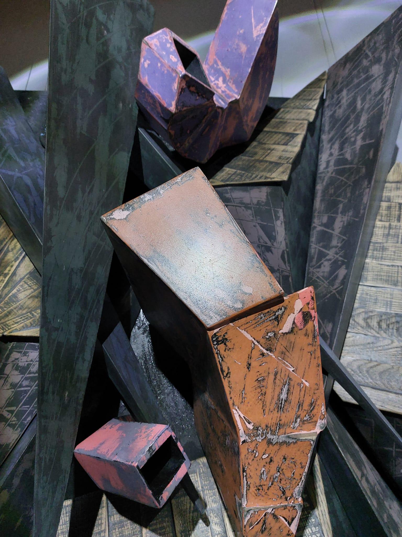 Escultura de pared 