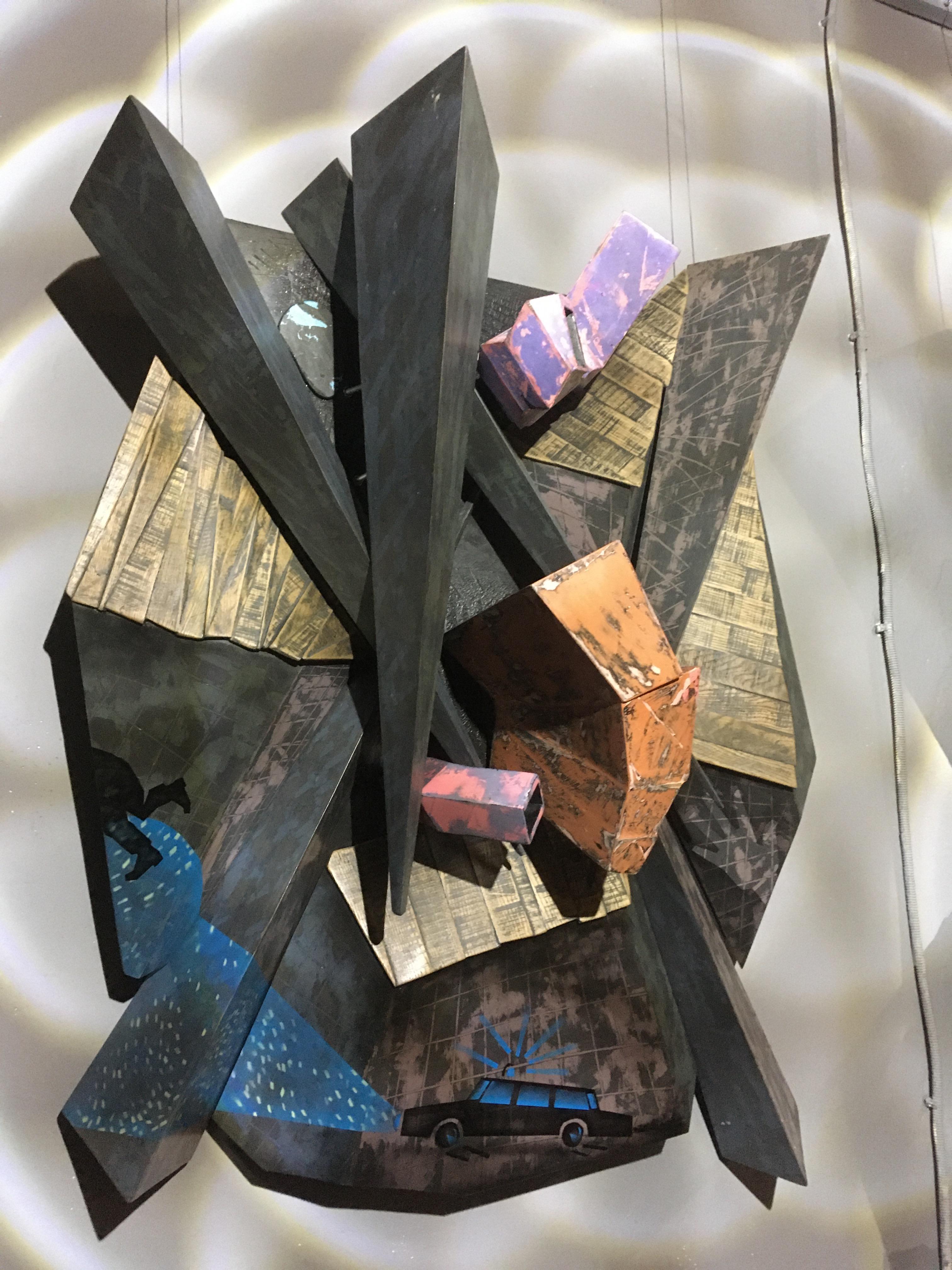 Escultura de pared 