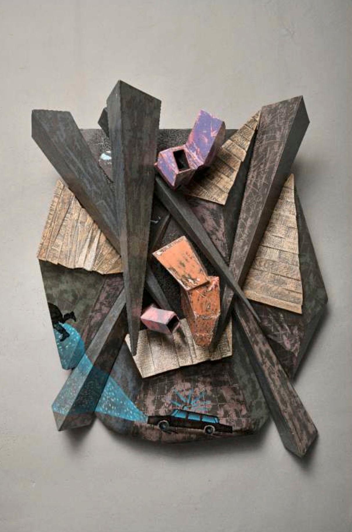 Escultura de pared 
