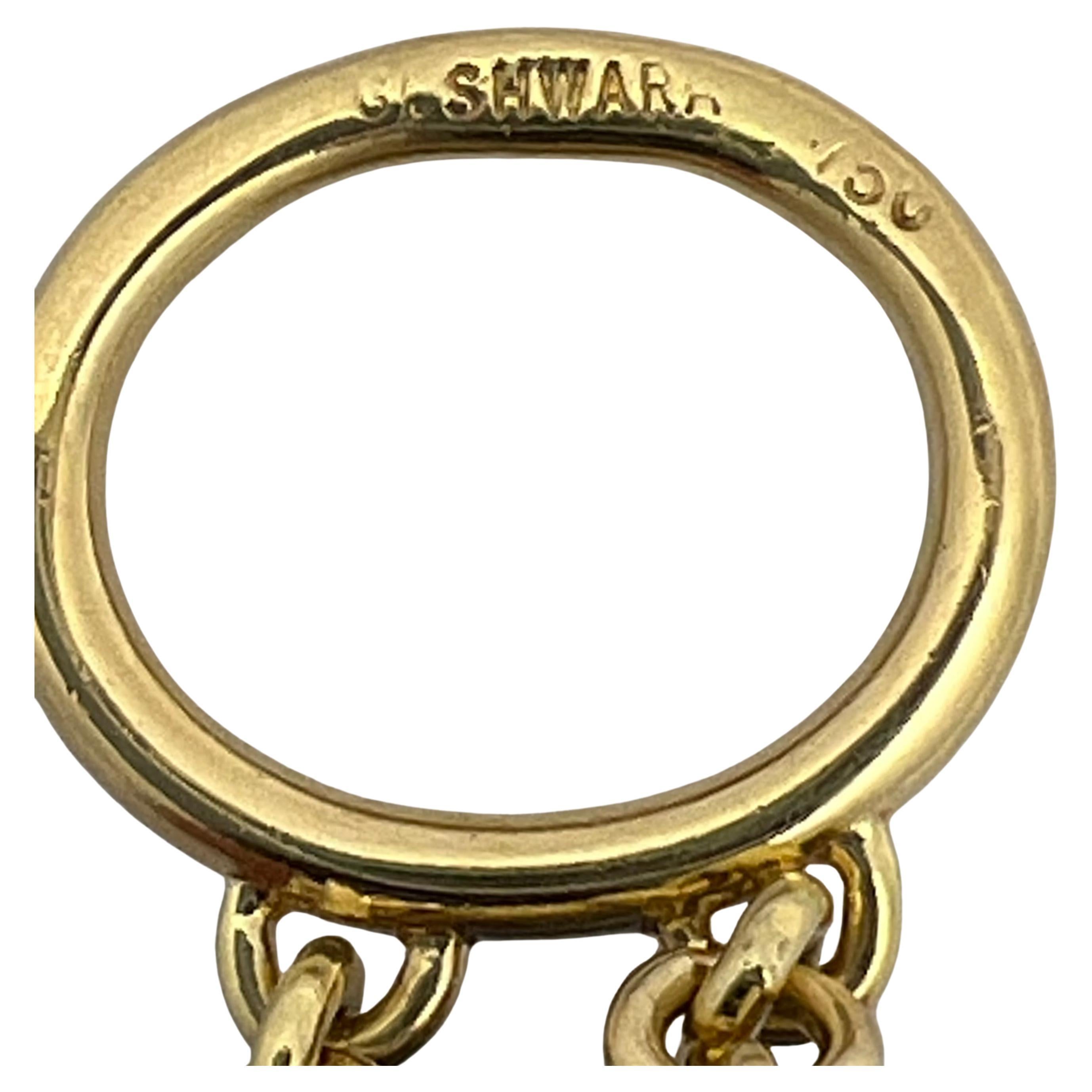 Goshwara 18k Gold Multi-Color Gemstone Bracelet in vendita 1