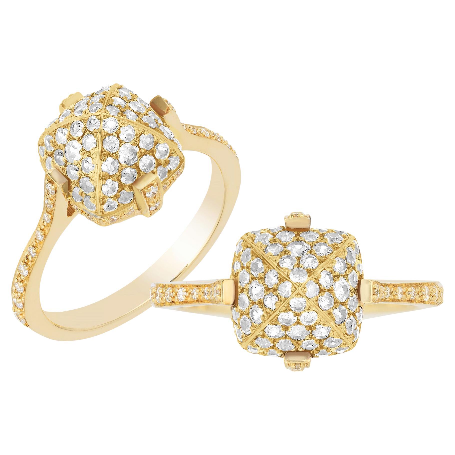 Goshwara Diamond & Gold Ring For Sale