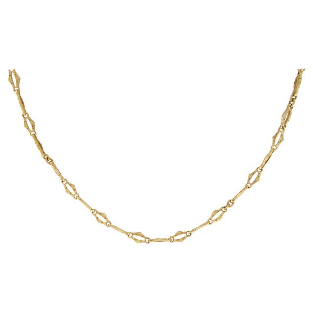 Tiffany and Co. Paloma Picasso Signature X Gold Necklace and Earrings ...