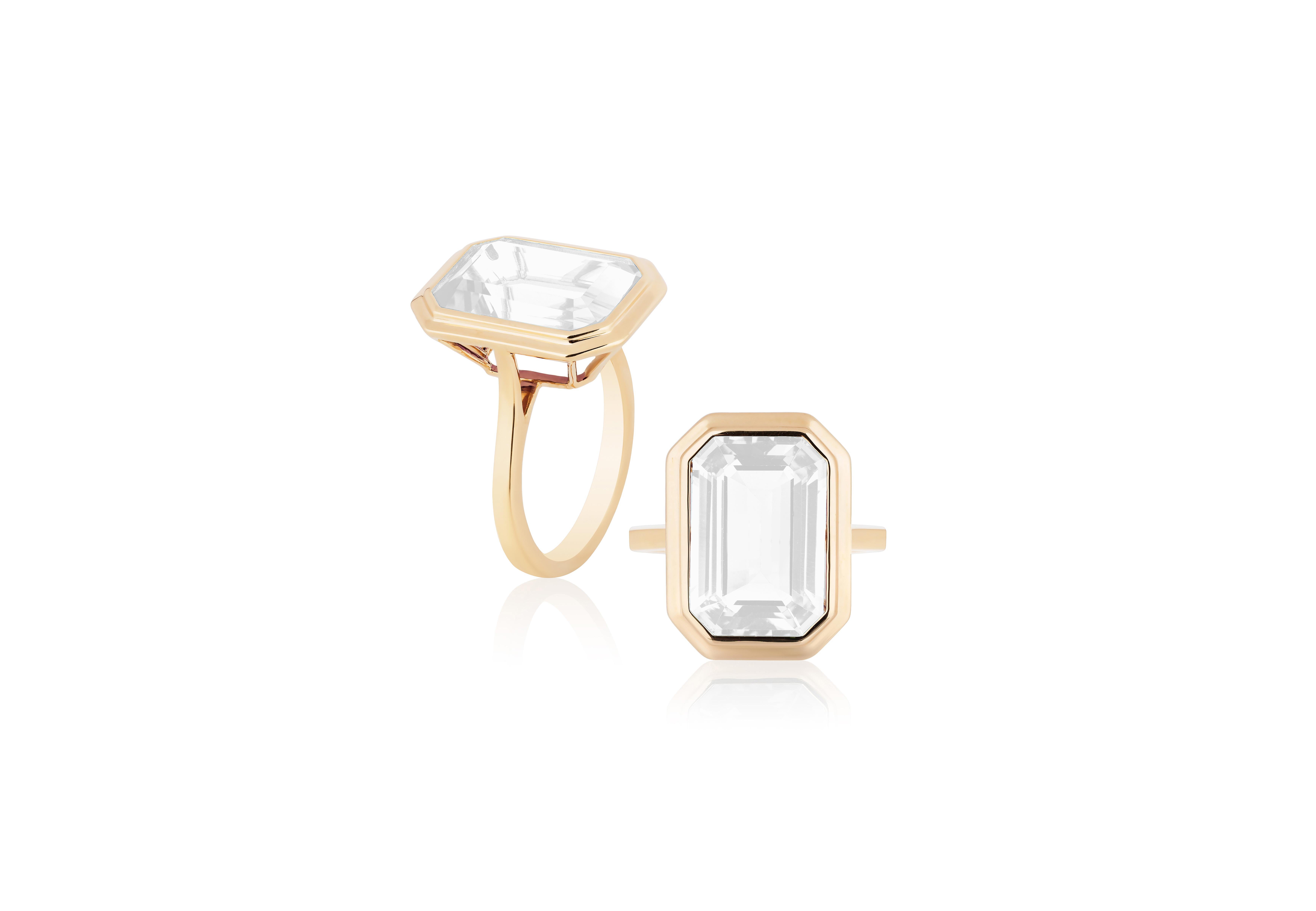 Classique et audacieuse, cette bague de cocktail fait partie de notre toute nouvelle collection 