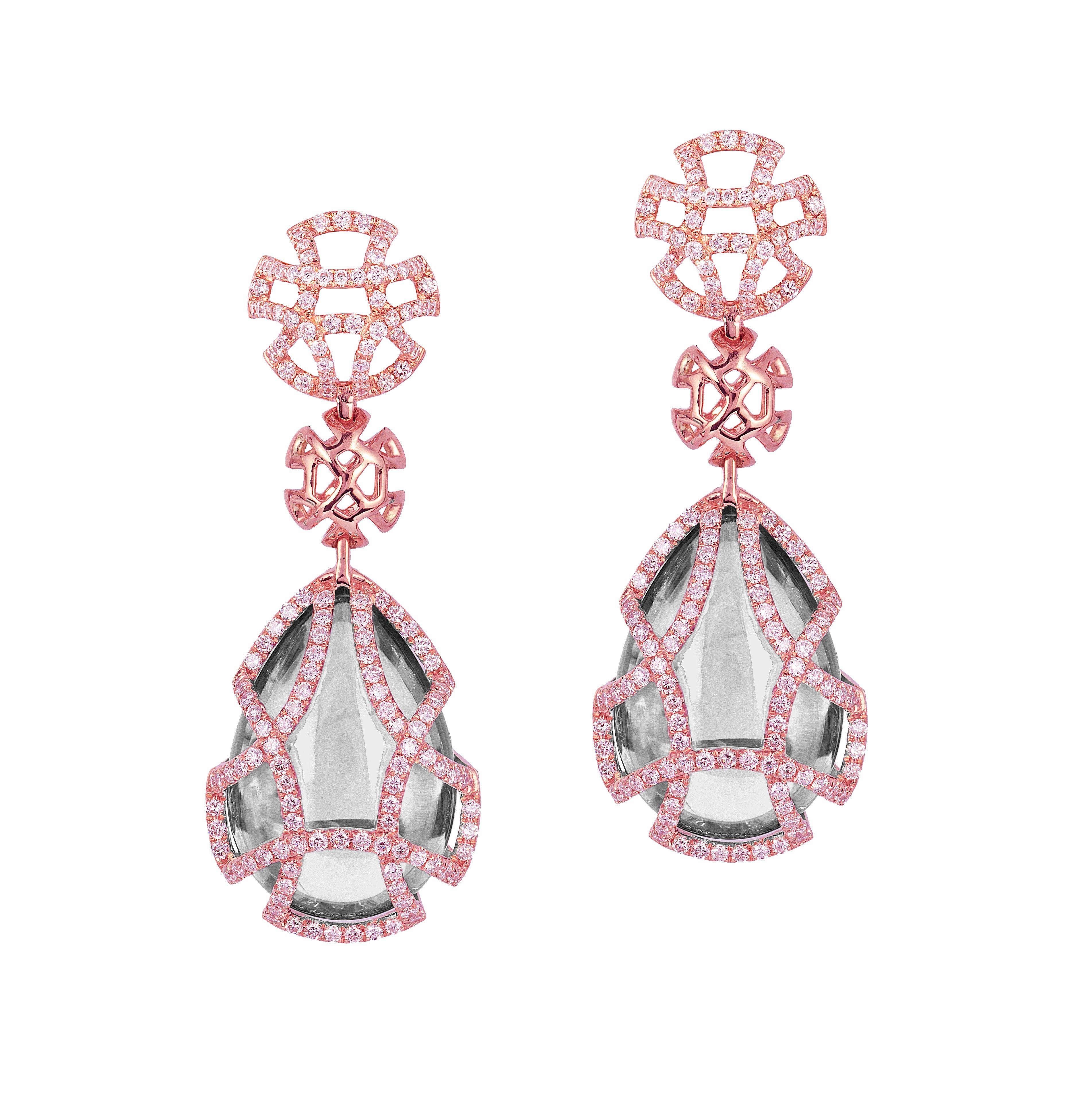 teardrop diamond earrings