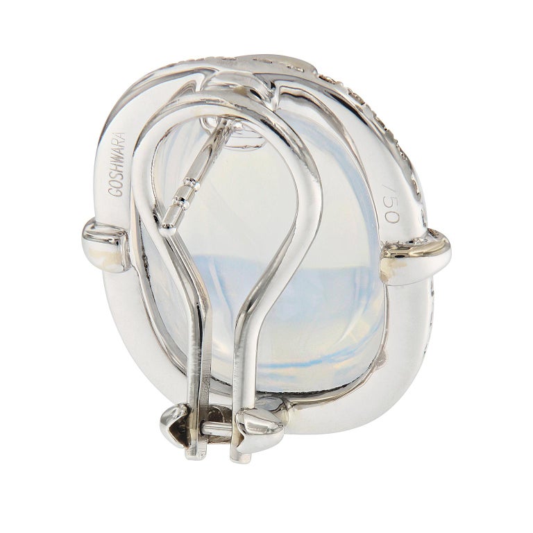 Goshwara The Rock N Roll Collection Bold Stone Ring in Rutilated Quartz