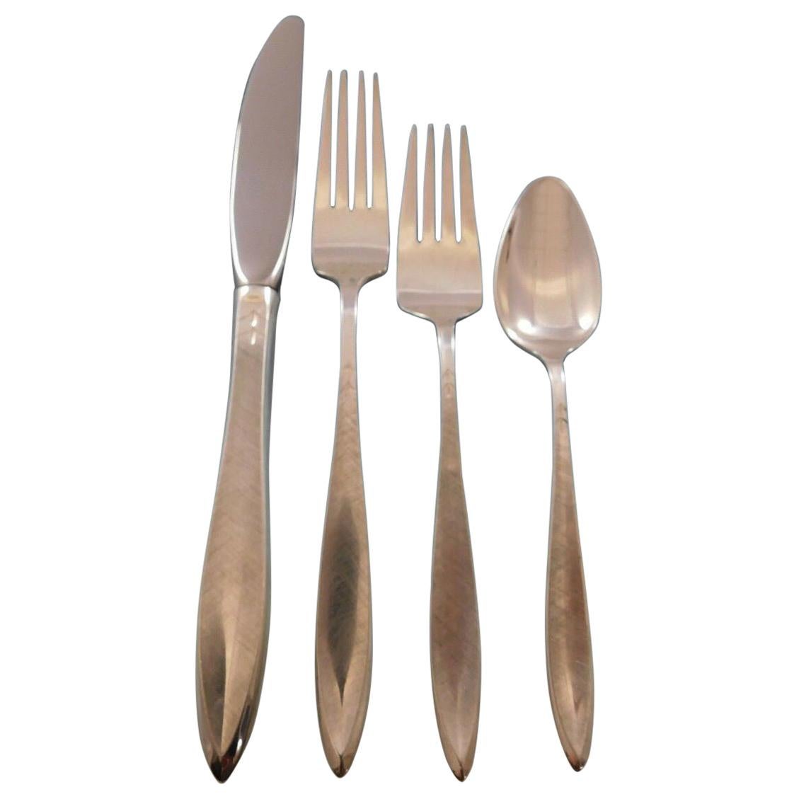 Gossamer by Gorham Sterling Silber Besteck Set für 6 Service 24 Teile