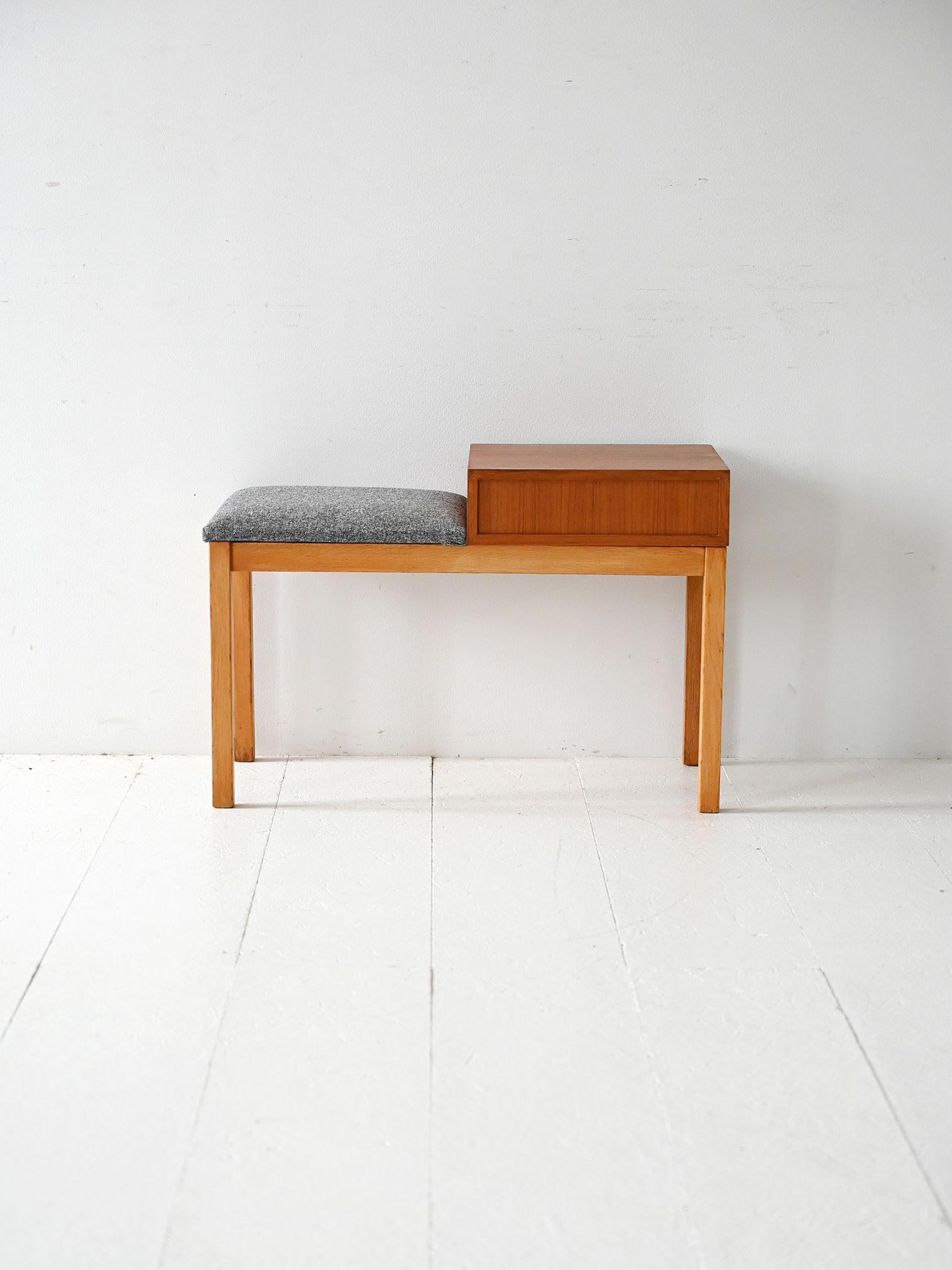 Chaise de commère scandinave de Svenska Kompaniet Bon état - En vente à Brescia, IT