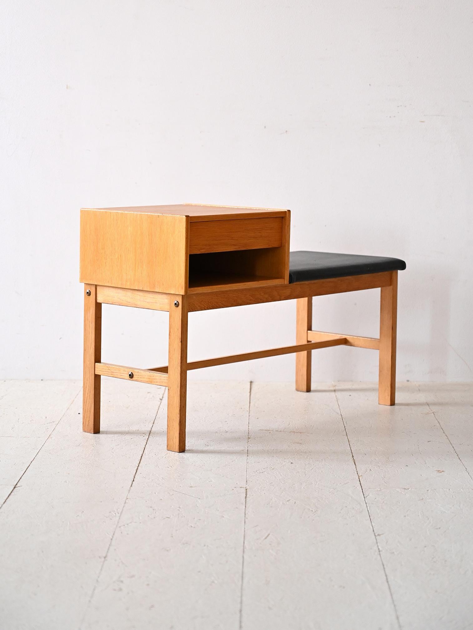 Scandinavian Modern Scandinavian vintage gossip chair