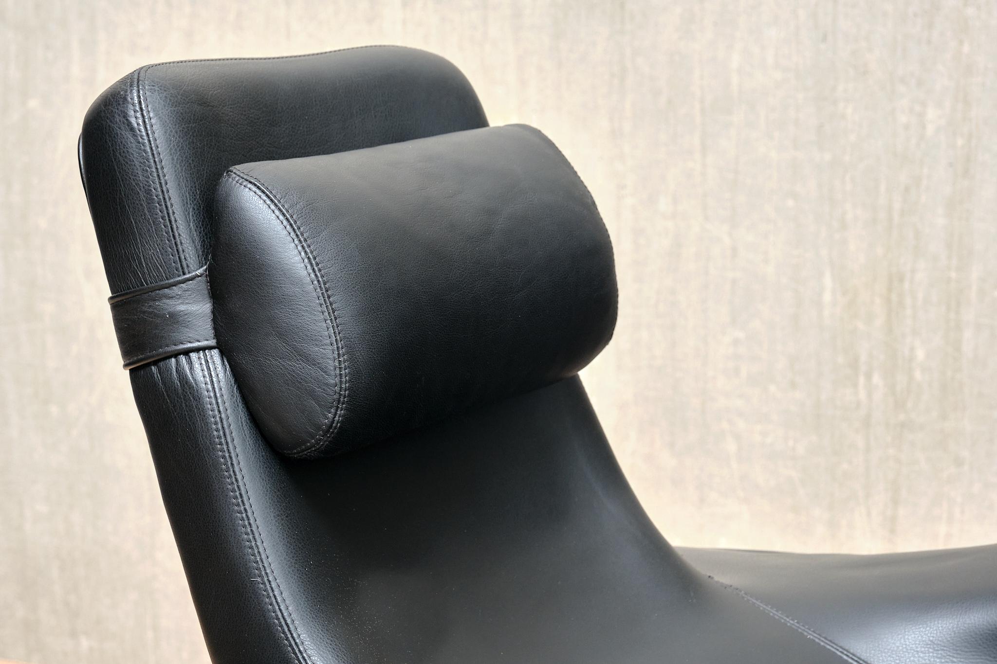 Gosta Berg & Stenerik Eriksson 'Seagull' Chair with Stool, Fritz Hansen, 1960s For Sale 5