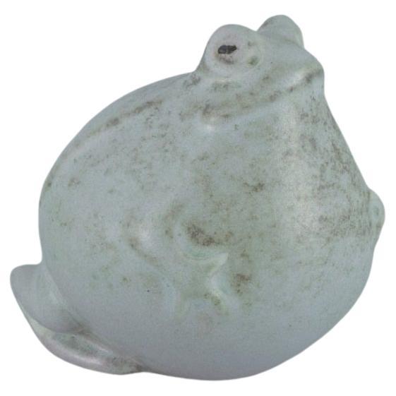 Gösta Grähs for Rörstrand, Frog in Ceramic, 1980s For Sale