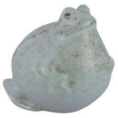 Retro Gösta Grähs for Rörstrand, Frog in Ceramic, 1980s