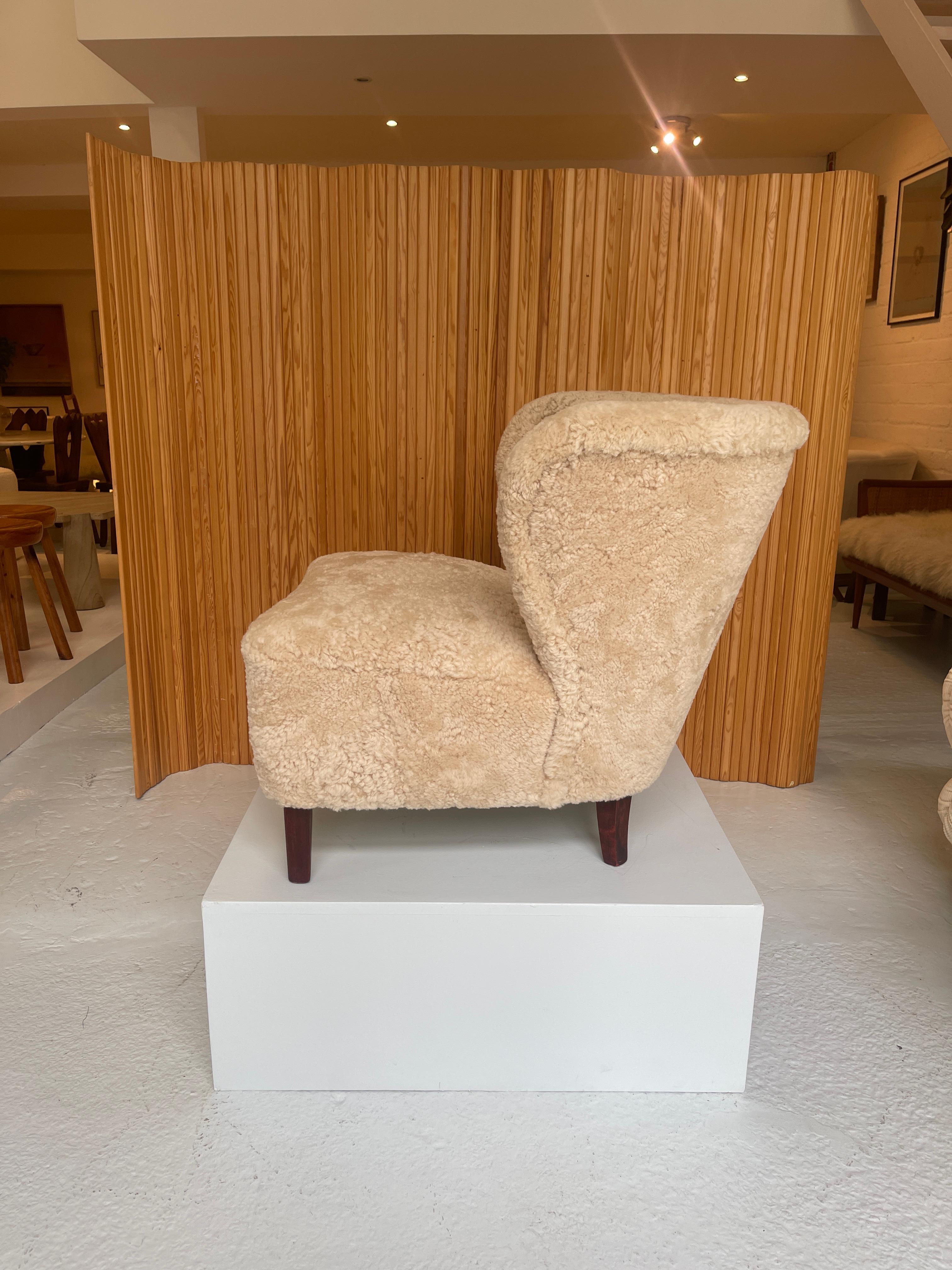 Scandinavian Gösta Jonsson Easy Chair For Sale