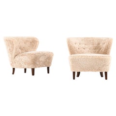 Fauteuils Gsta Jonsson fabriqués à Jnkping, Suède