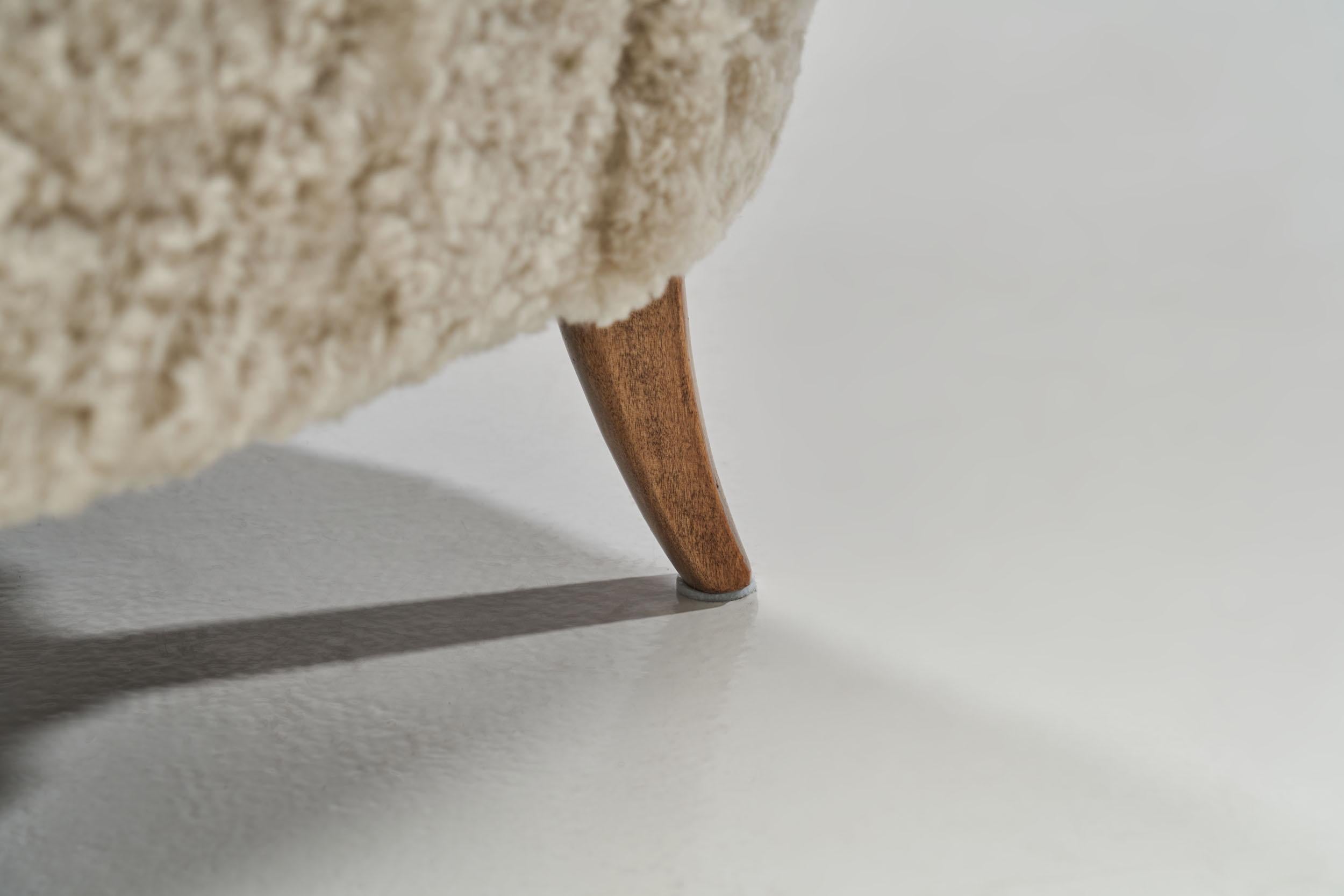 Gösta Jonsson Lounge Chair from Jönköping, Sweden 1940s en venta 5