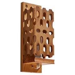 Gösta Känngård, Wall Light, Pine, Sweden, 1970s