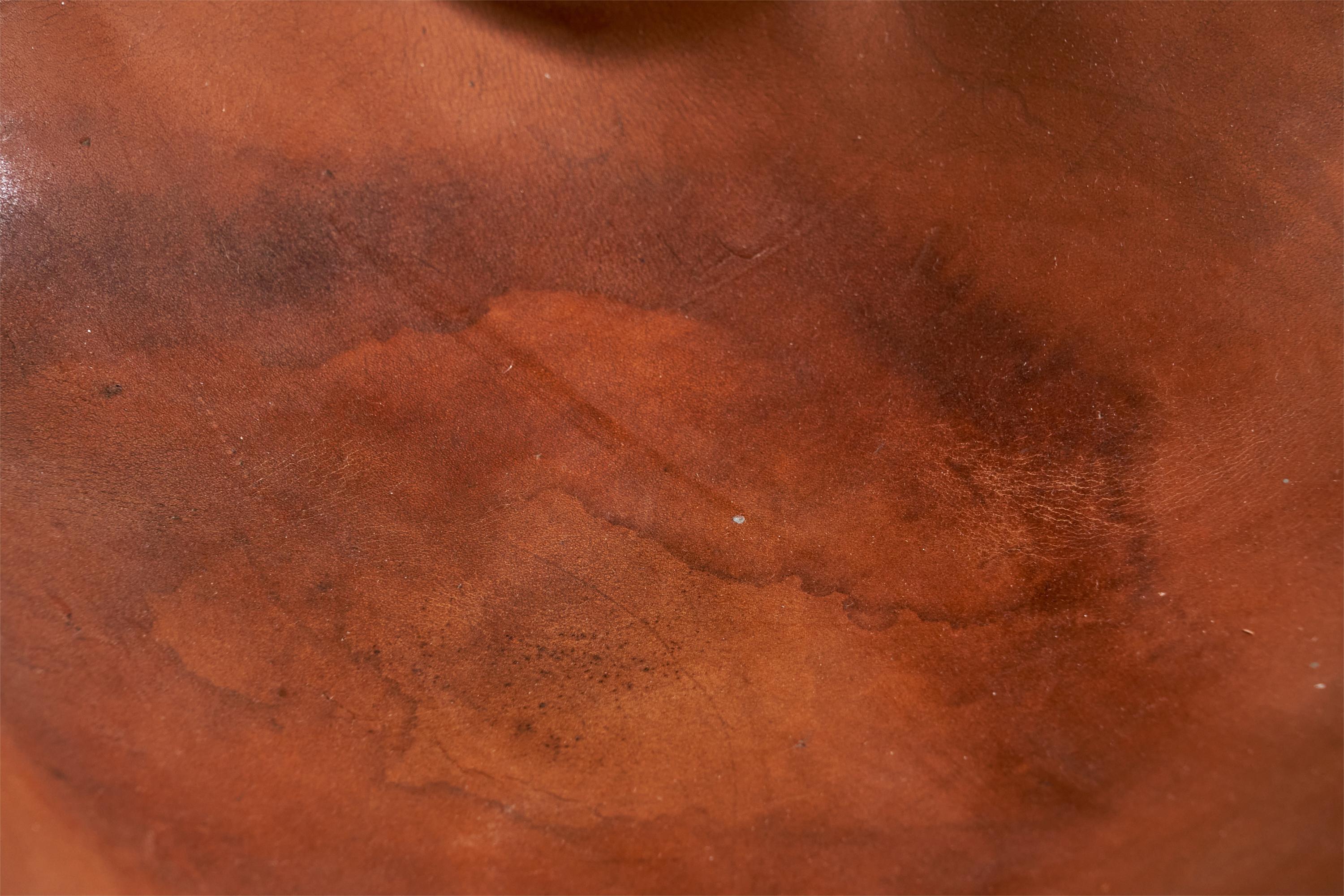 Mid-20th Century Gösta Westerbergs, Lounge Chair, Beech, Leather, Sweden, 1954 For Sale